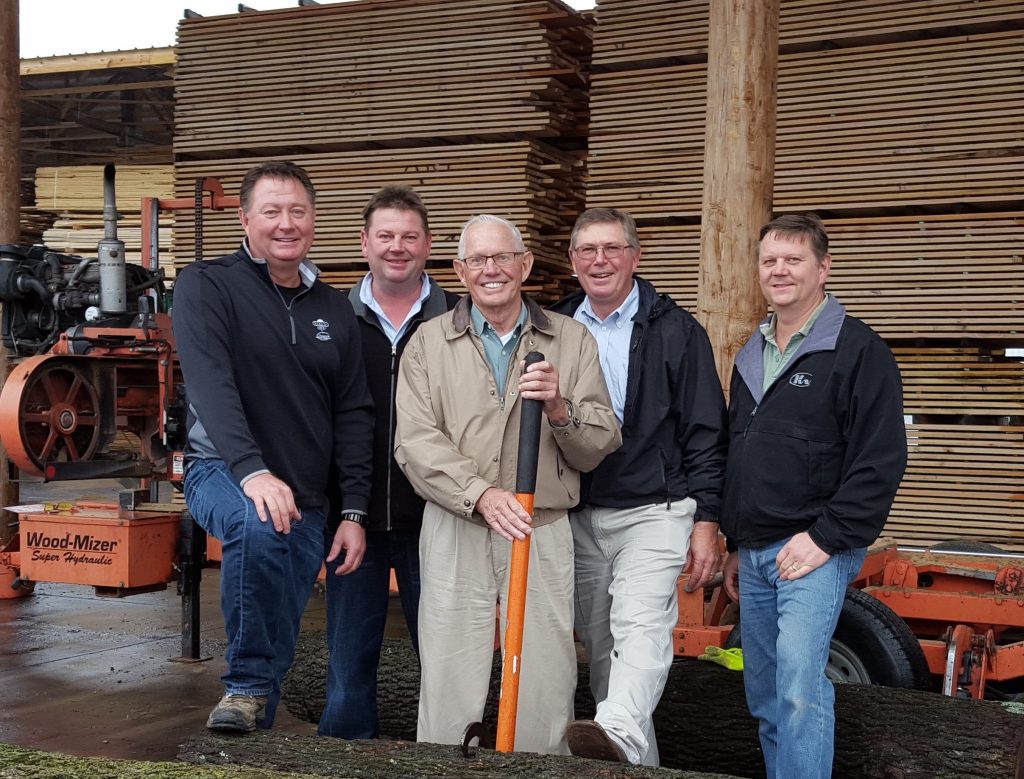 Pictured left to right Jerry Koetter, Brian Koetter, Tom Koetter, Randy Koetter,  and T.J. Koetter