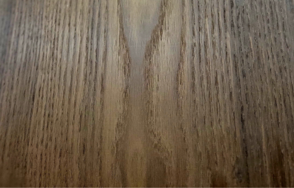 Closeup of Torrefied Red Oak wood sample