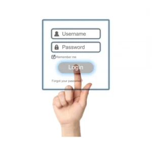 Virtual login window